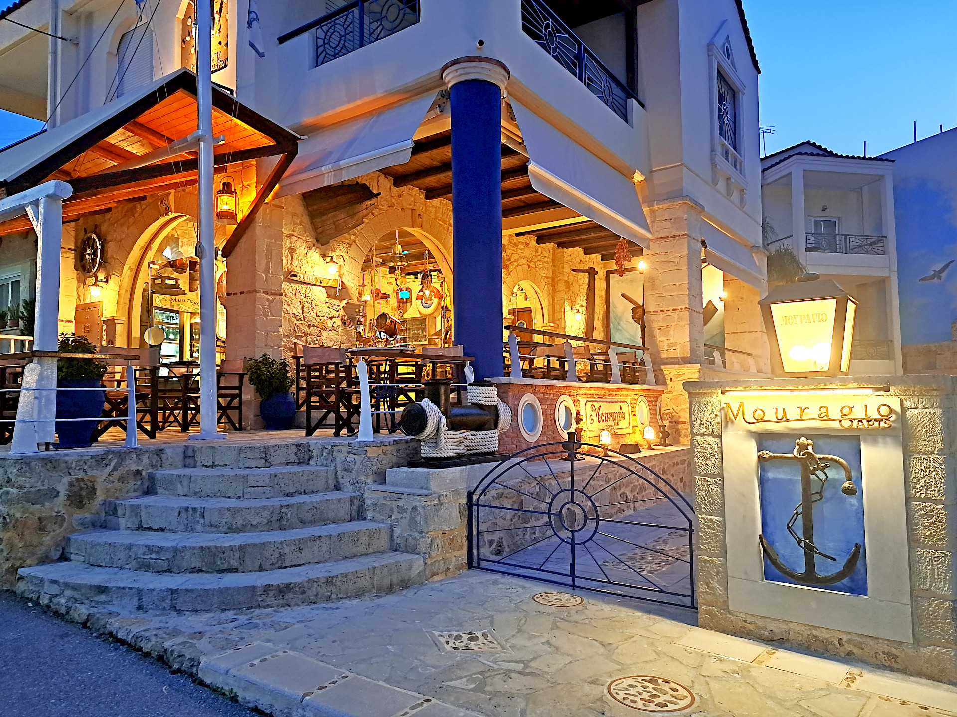 Enjoy our nautical themed apartments